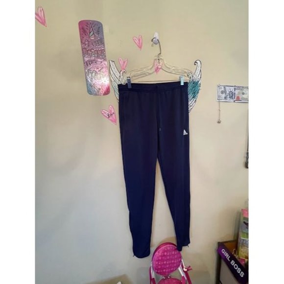 adidas Pants & Jumpsuits Womens Adidas Joggers Zipper Bottom Poshmark